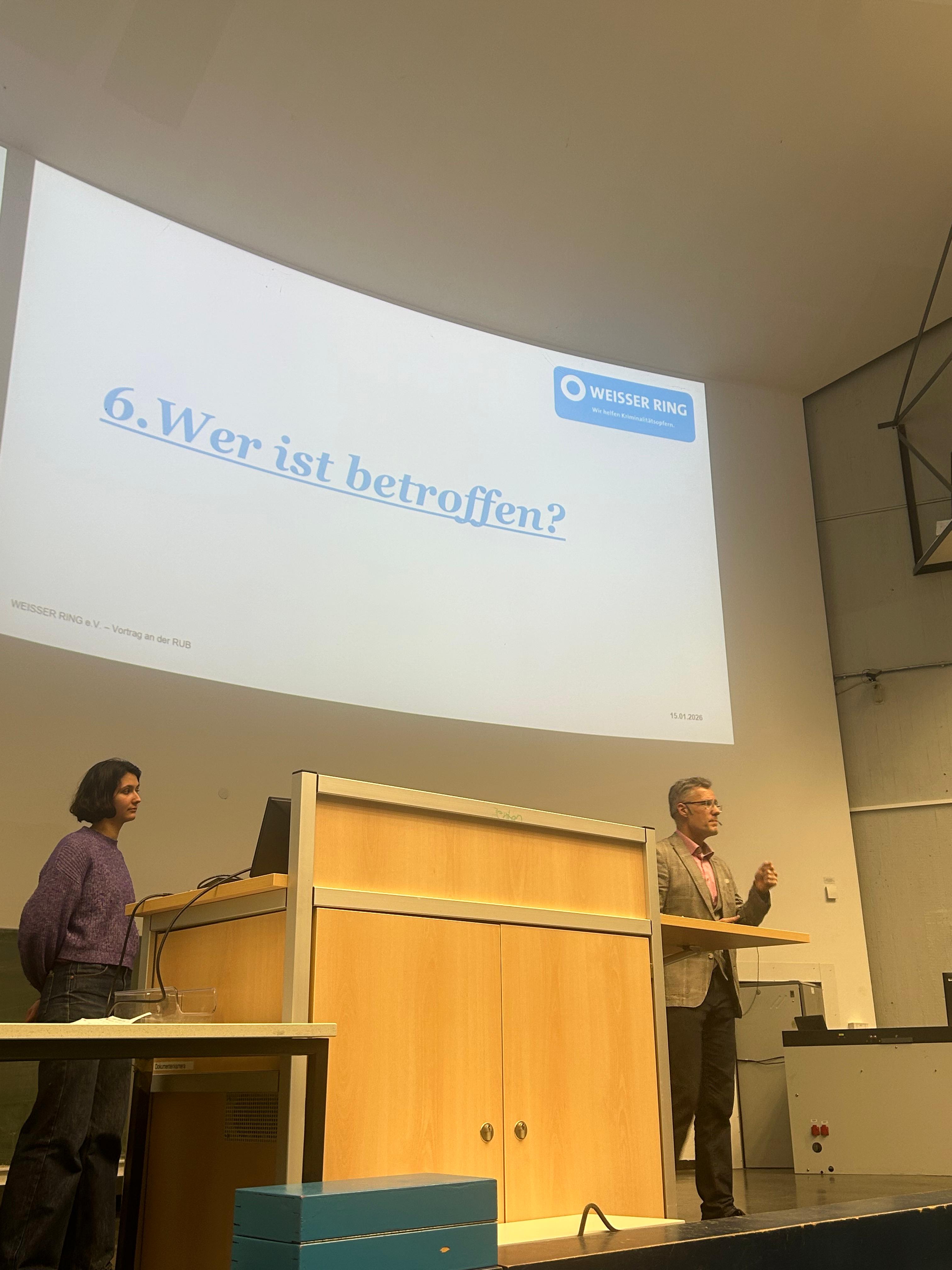 Vortrag an der Ruhr-Universität Bochum