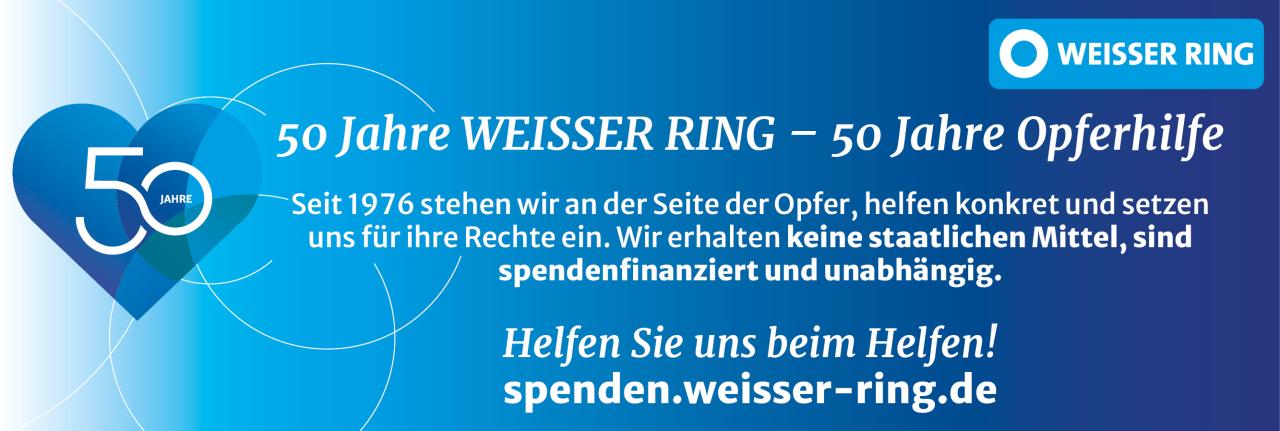 50 Jahre Weisser Ring